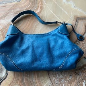 Dooney & Bourke Blue Leather Purse